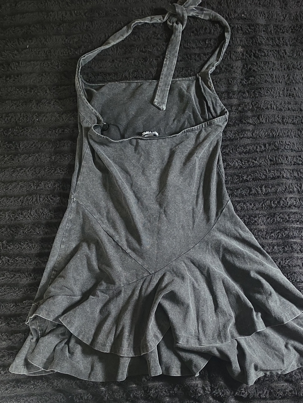 Hot Topic ruffle halter dress XL - Picture 5 of 6